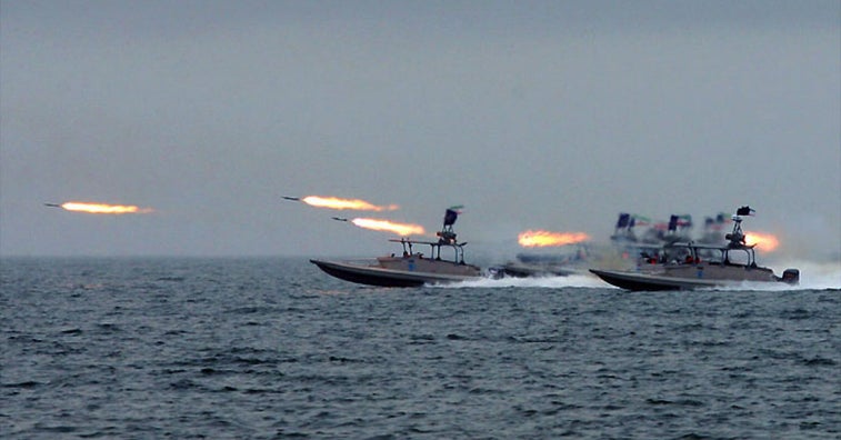 US fires warning shots at Iranian boats after another very close encounter
