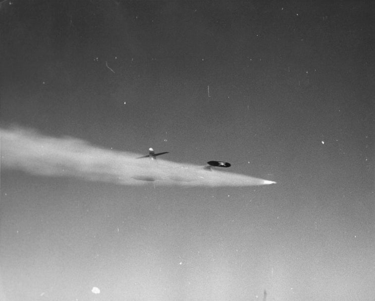The first flying Scorpion carried nuclear rockets