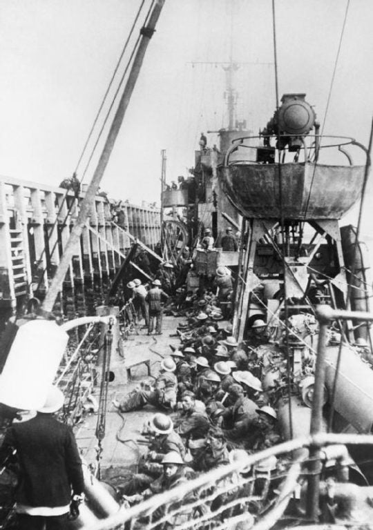 This is the true story of the pier master at Dunkirk