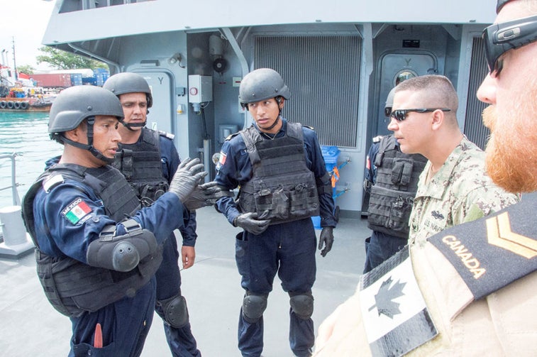 This recent pit stop by Navy SEALs was mistaken for a Mexican invasion