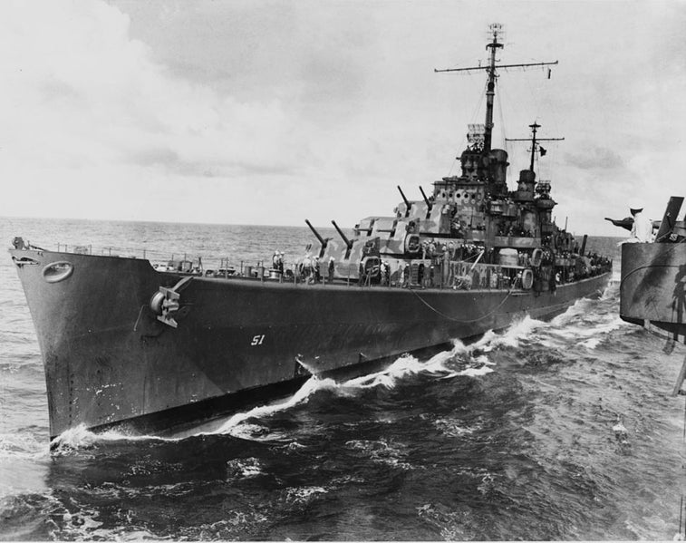 This was America’s first anti-aircraft cruiser