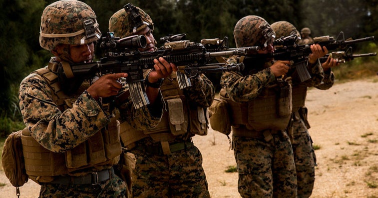 The Marine Corps is taking a hard look at the Army’s new pistol