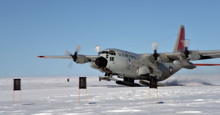 These are the airmen who fly to the coldest places on Earth