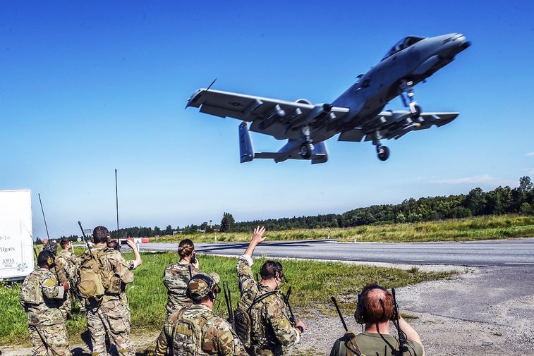 6 awesome photos that show A-10 Warthogs landing in Putin’s backyard