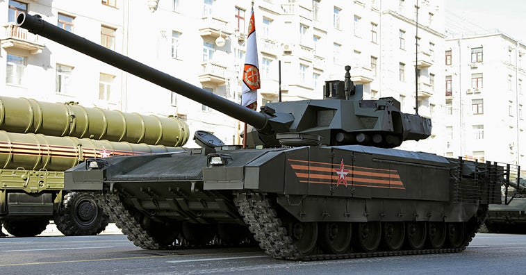 Russia claims its T-14 Armata tank can run on Mars, because why the hell not