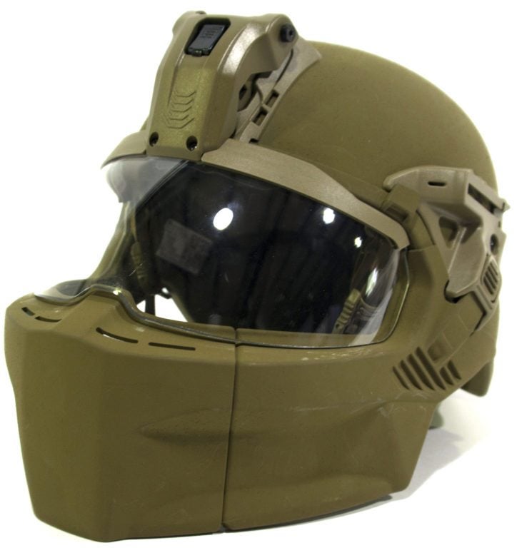 The Army is testing a new Storm Trooper-like helmet for all its troops