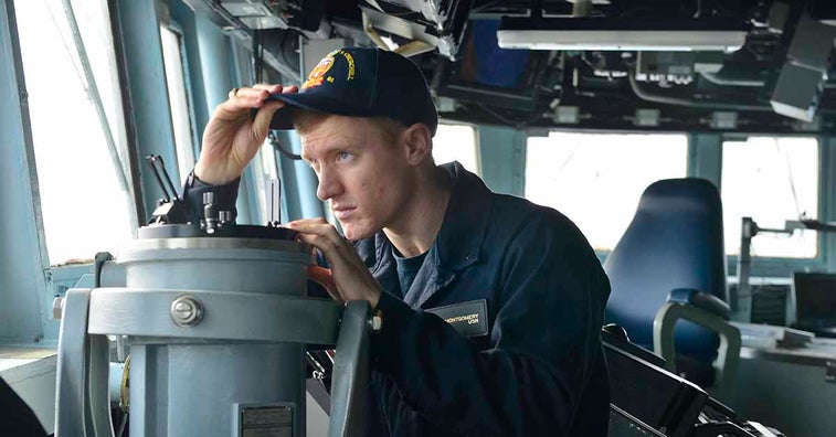 Navy returns to compasses and pencils to help avoid collisions at sea