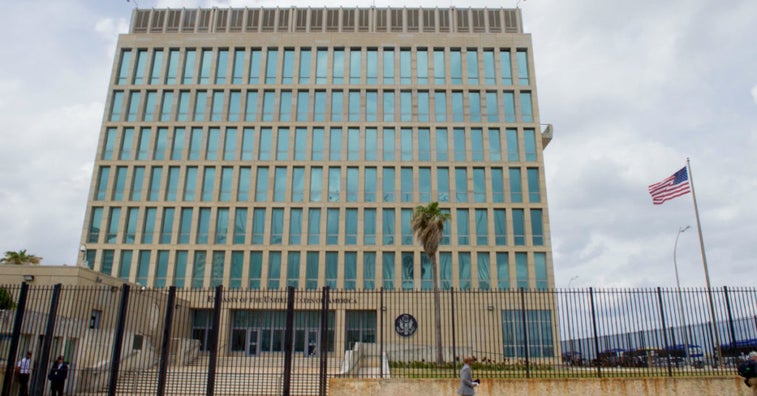 This is the sound that gave American diplomats in Cuba brain damage