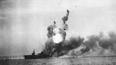 This is one of the deadliest kamikaze attacks caught on film