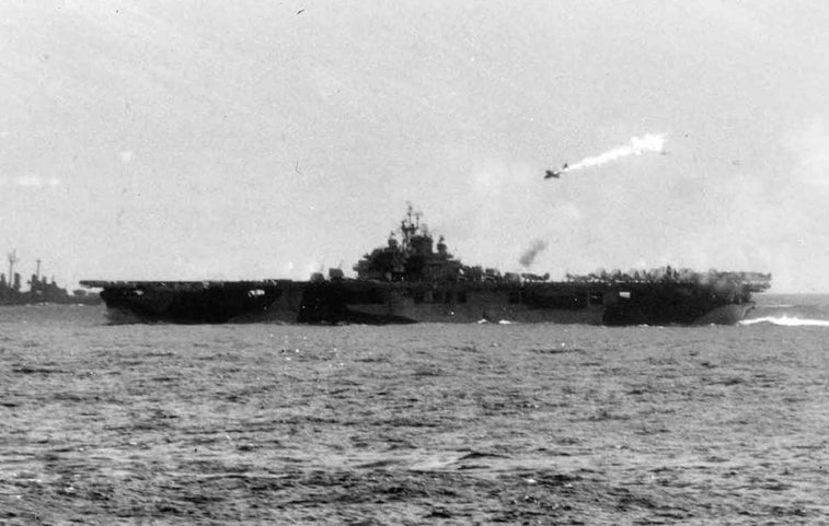 This is one of the deadliest kamikaze attacks caught on film