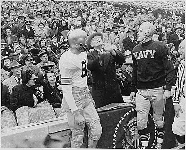 These are the Presidential traditions around the Army-Navy game