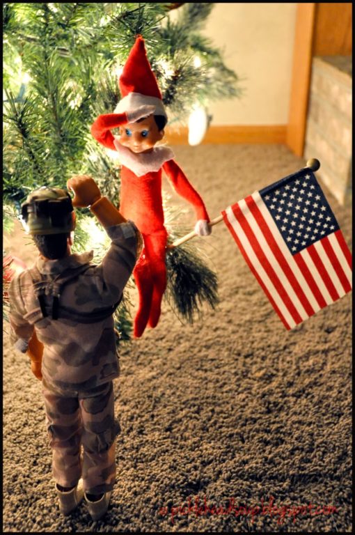 5 cool military-inspired ‘Elf on a Shelf’ ideas