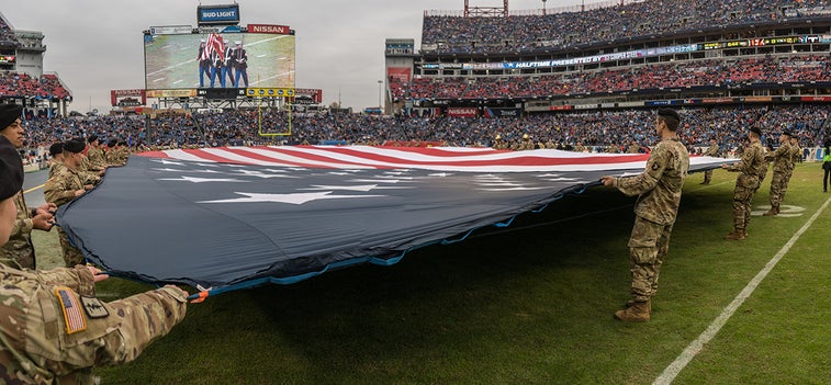 NFL rejects an AMVETS Super Bowl ad asking players to stand