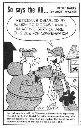 These are the ways Beetle Bailey spoke for every troop