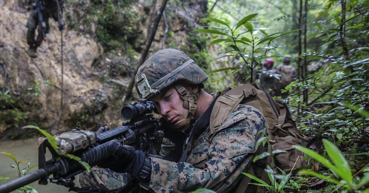 U.S. Marines • Jungle Skills Course • Jungle Warfare Training Center • Okinawa Japan