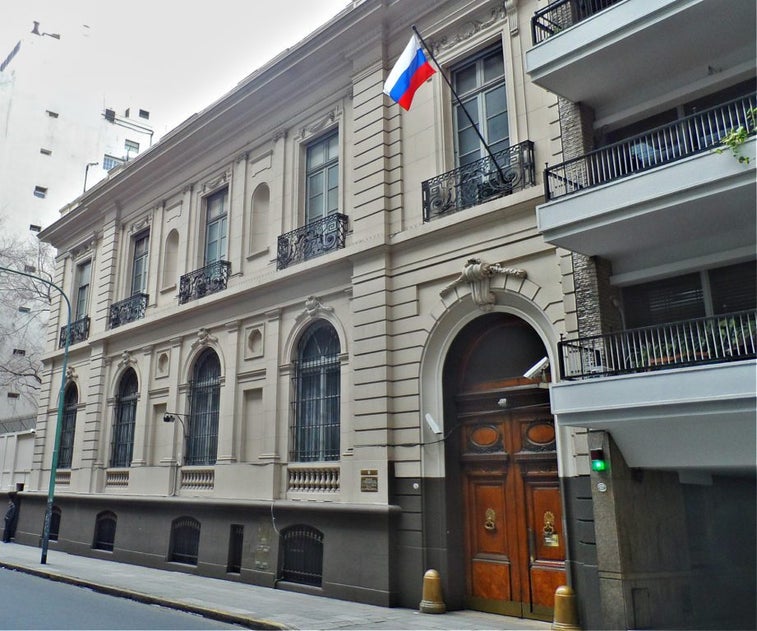 Argentina found 400 kilos of cocaine in the Russian embassy