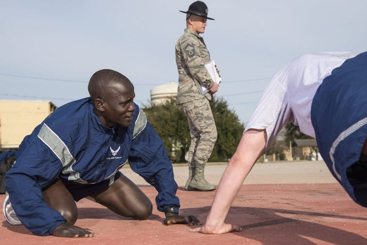 A former slave and two-time Olympian just became an Airman