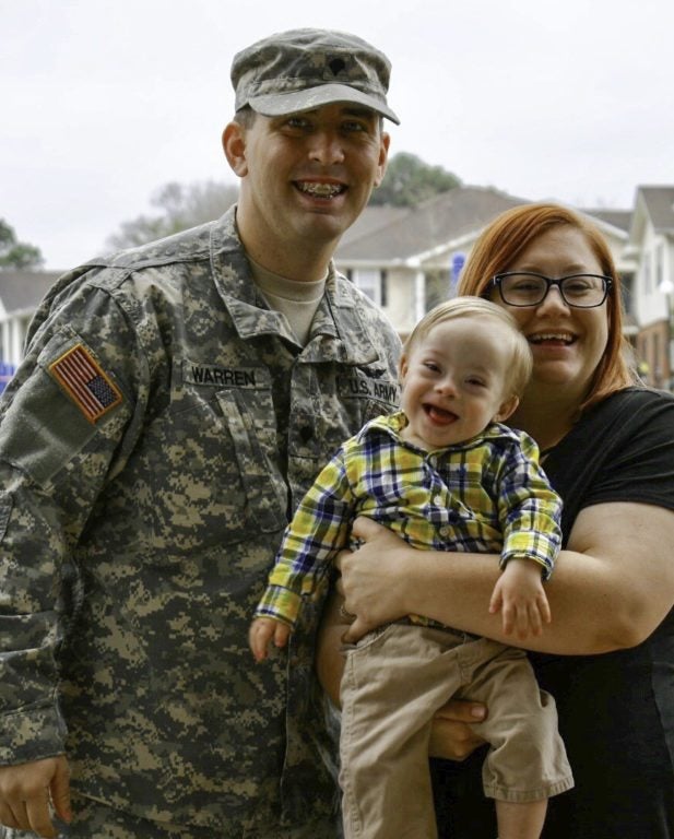 This year’s Gerber baby is an Army brat