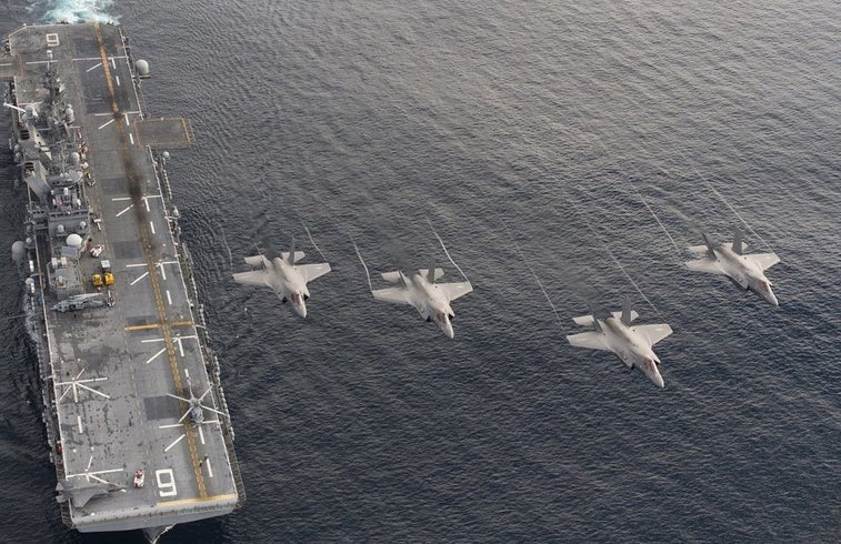 The Navy’s first-ever F-35 carrier just deployed in the Pacific