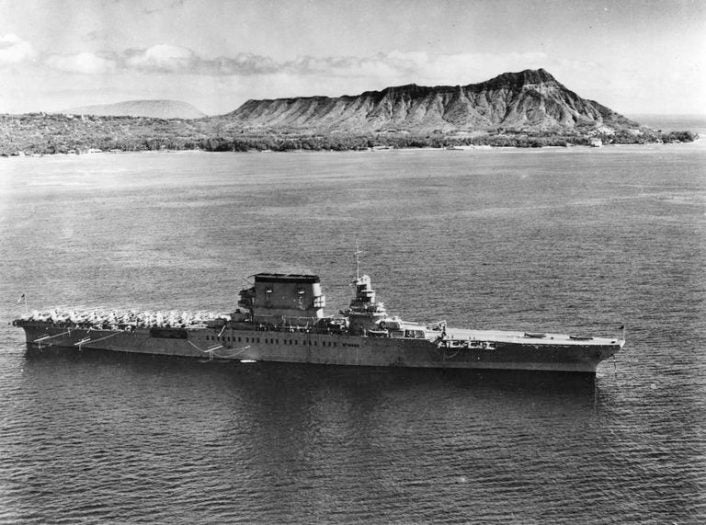 Billionaire discovers aircraft carrier USS Lexington, lost in 1942