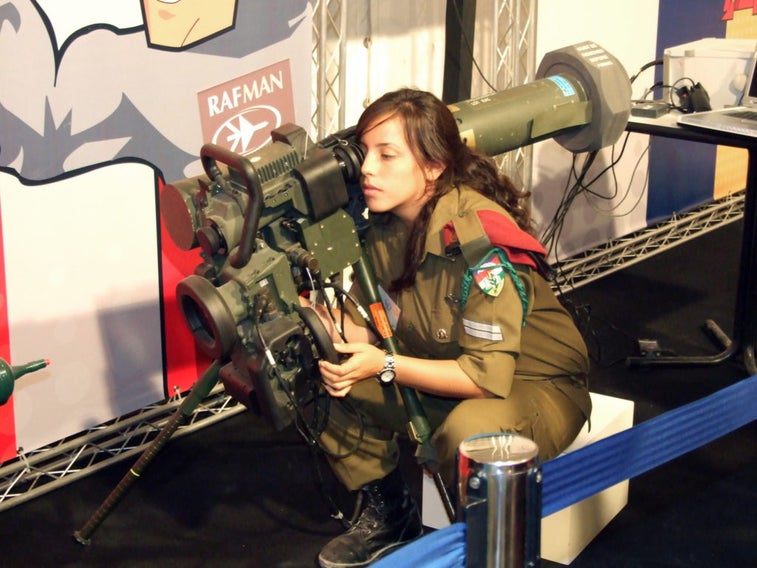 This is the missile the IDF uses to spike enemy tanks