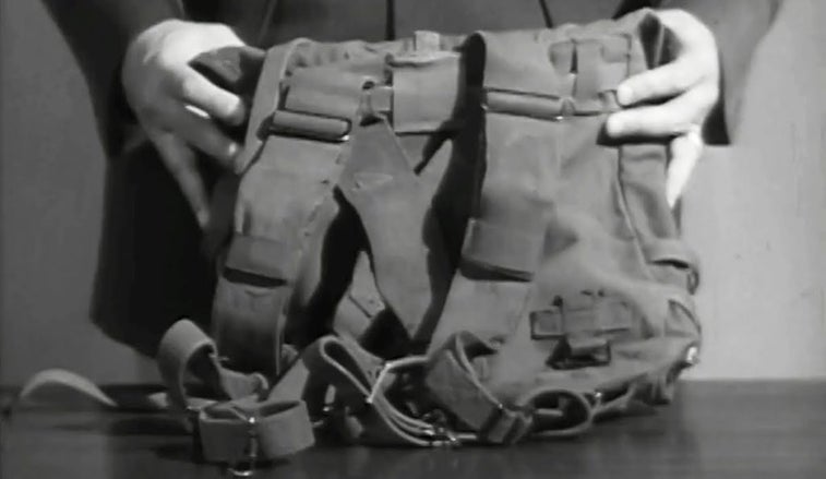 This is the average gear a soldier in WW2 carried