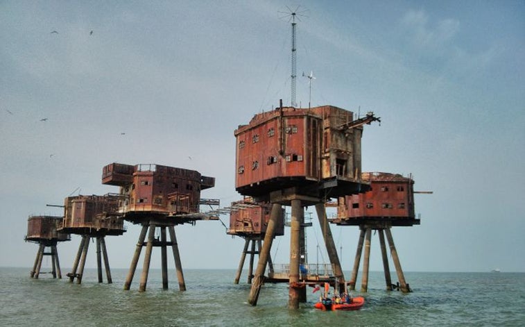 These strange WWII forts are eerily abandoned today