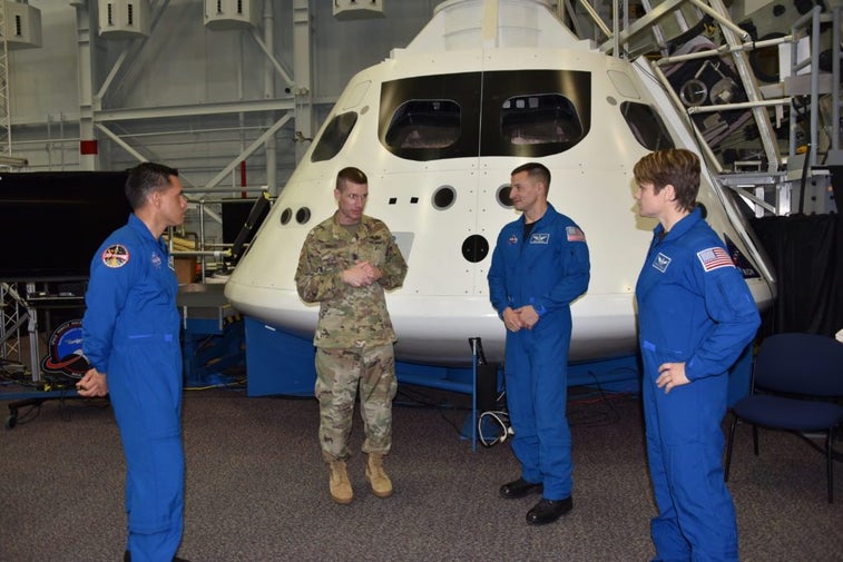 The Army has three active-duty soldier-astronauts