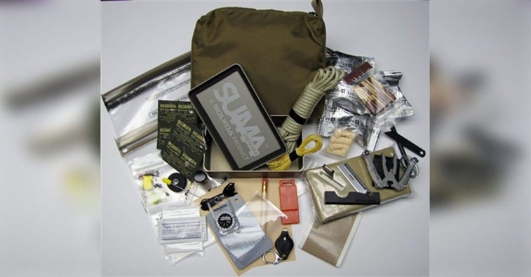 Check out this tiny Navy SEAL team survival kit