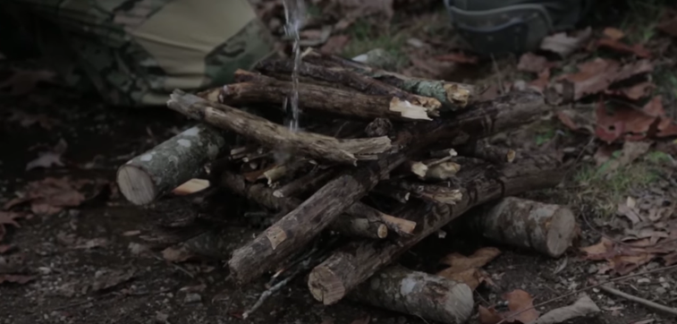 How to start a fire in any rainy condition