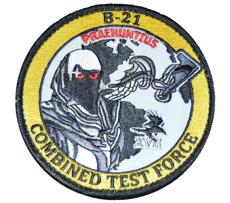 This B-21 bomber patch just appeared on Ebay