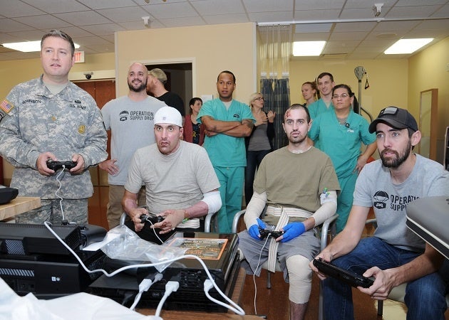 This gaming charity sends troops the greatest care packages