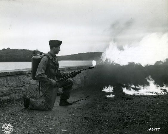 The surprisingly long history of the flamethrower