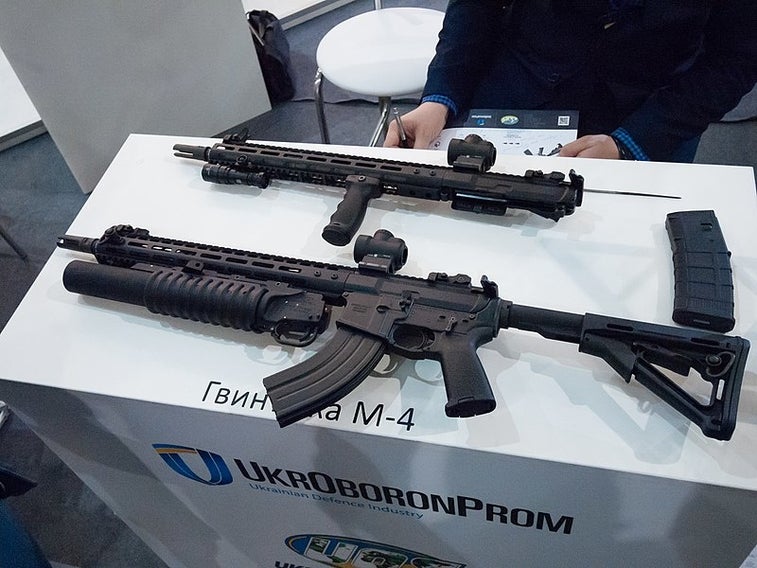 Ukraine sent a strong message to Russia with its service rifle choice