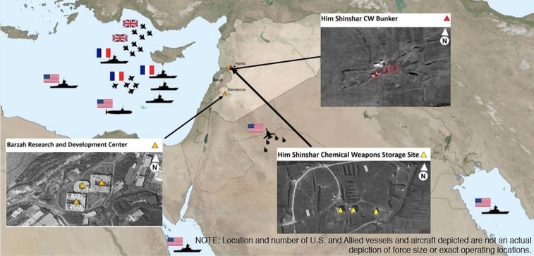 The US used two new weapons in the latest strike on Syria