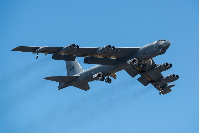 The B-52 leaves the Middle East after crushing ISIS