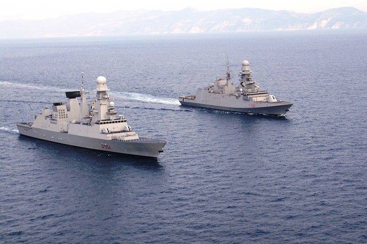 Why the Navy might buy new frigates from France or Italy