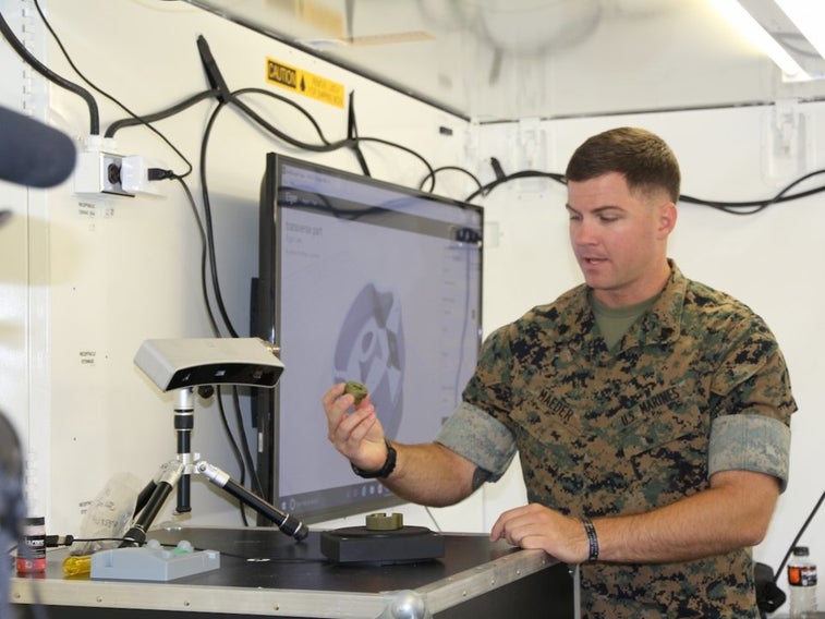 The Marines now depend on 3D printing for parts in winter warfare