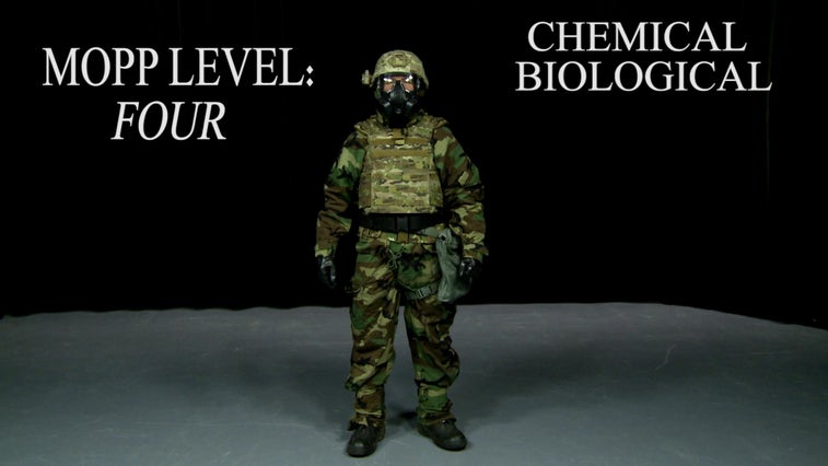 The 5 MOPP levels that could save you from a chemical attack