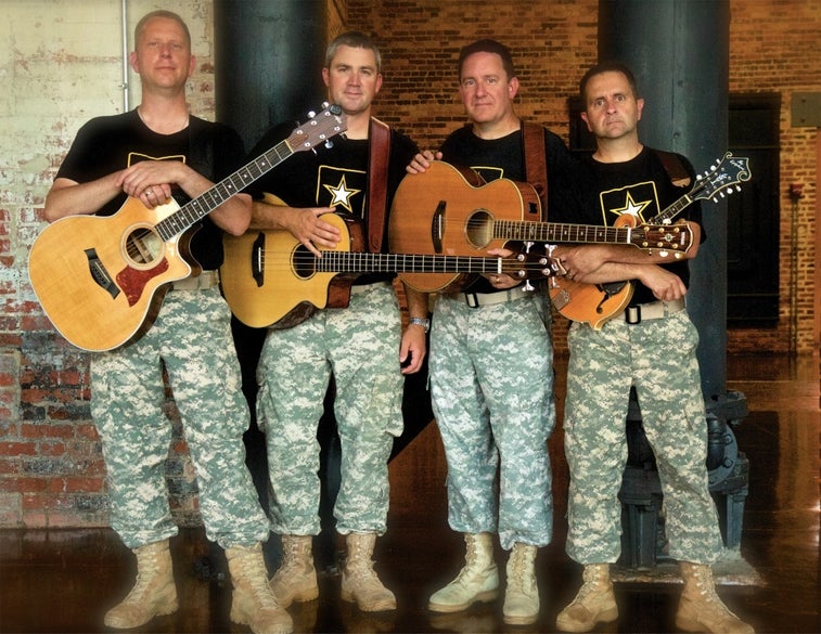 Listen to the US Army’s bluegrass cover band