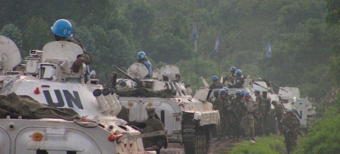 UN peacekeeping forces. The UN allowed the US Hague act