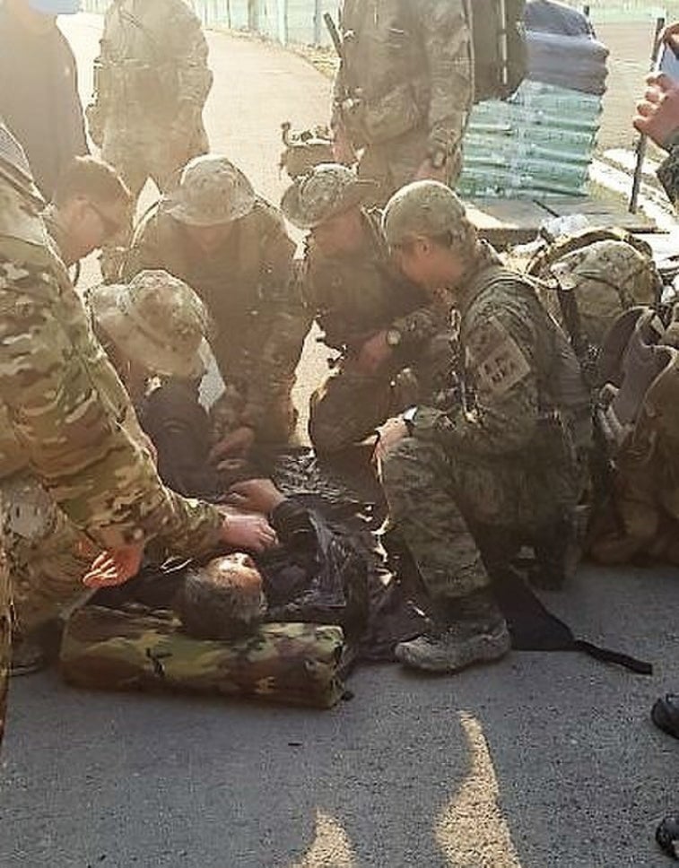 Special Forces saved a civilian farmer during a training op