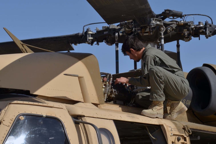 See these Afghan Black Hawks fly their first mission