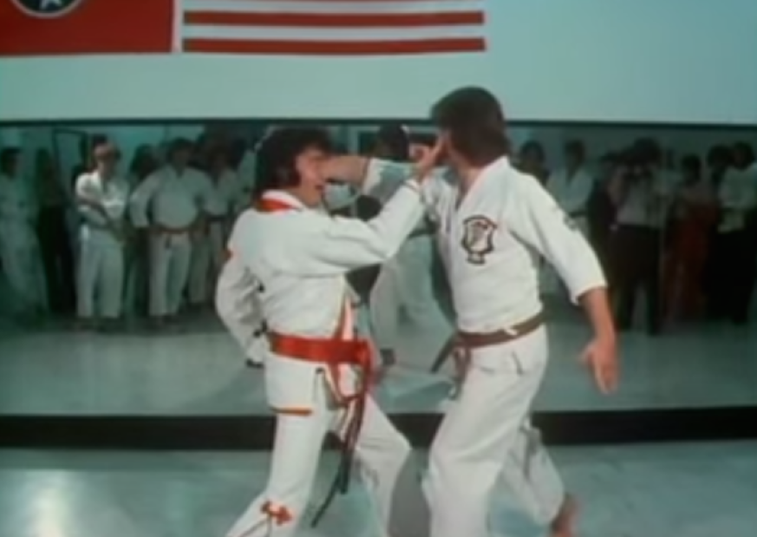 That time Elvis’ combat training took down Alice Cooper