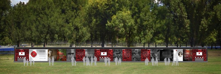 There will be a new temporary memorial in the National Mall this year