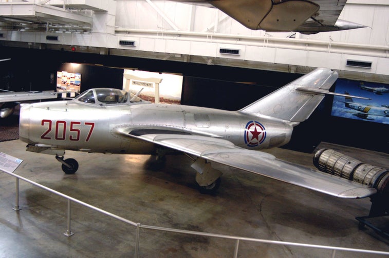 Watch a young Chuck Yeager test fly a stolen MiG-15