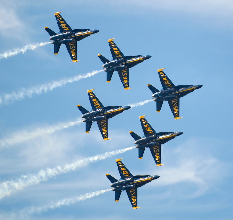 This Blue Angels cockpit video is terrifying and amazing