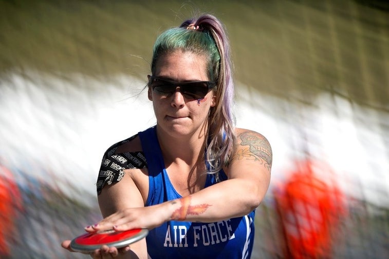 A retired airman met her sister for the first time at the Warrior Games