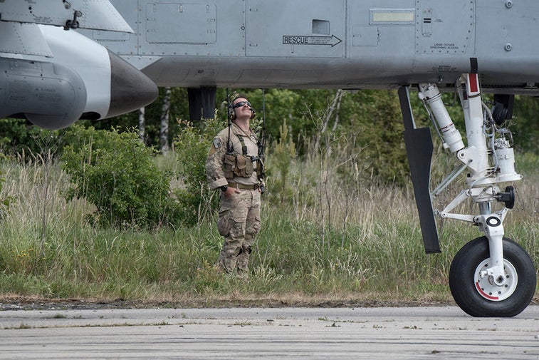 A-10s join NATO forces all along the Russian border