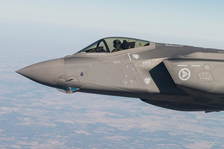 The F-35 has a massive onboard threat library for any enemy